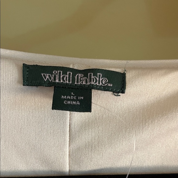 Wild Fable lined bell sleeve  Sequin Long Sleeve Dress - Picture 2 of 5